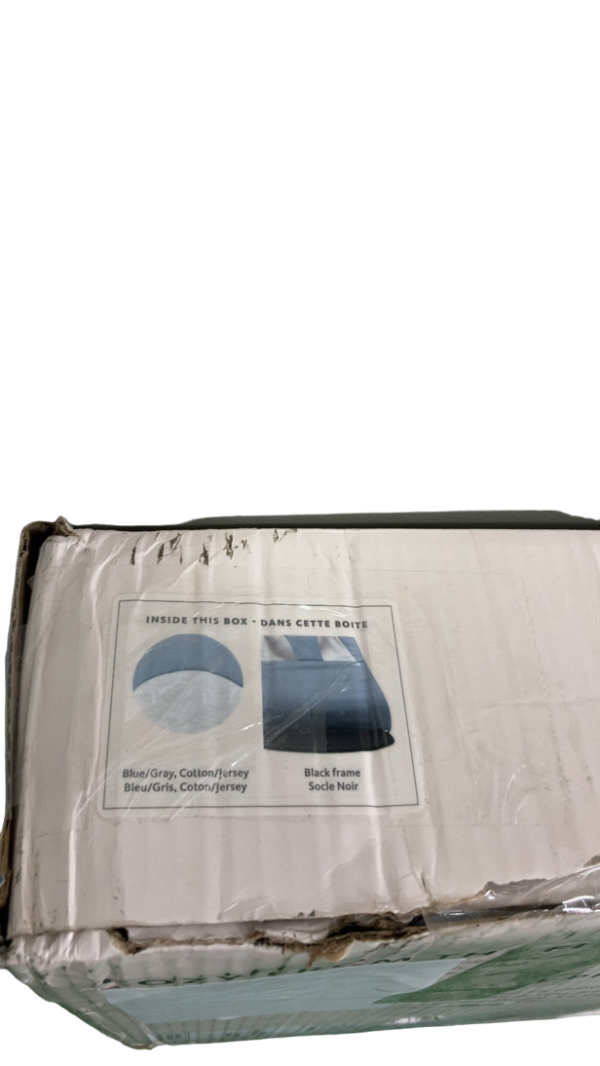 BabyBjorn Bouncer Balance, Black Frame, Blue Gray Cheap - Image 4