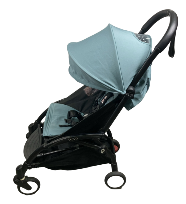 Babyzen YOYO2 Complete Stroller, 2023, Black with Aqua on Sale - Image 3