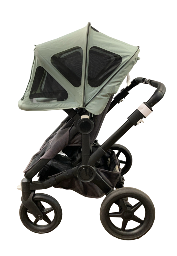 Bugaboo Donkey 3 Duo Stroller, 2020, Black, Forest Green, Grey Melange Online - Image 2