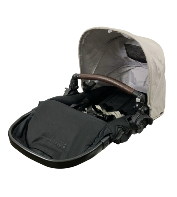 Baby Jogger City Select 2 Second Seat Kit, Eco Collection - Frosted Ivory For Discount