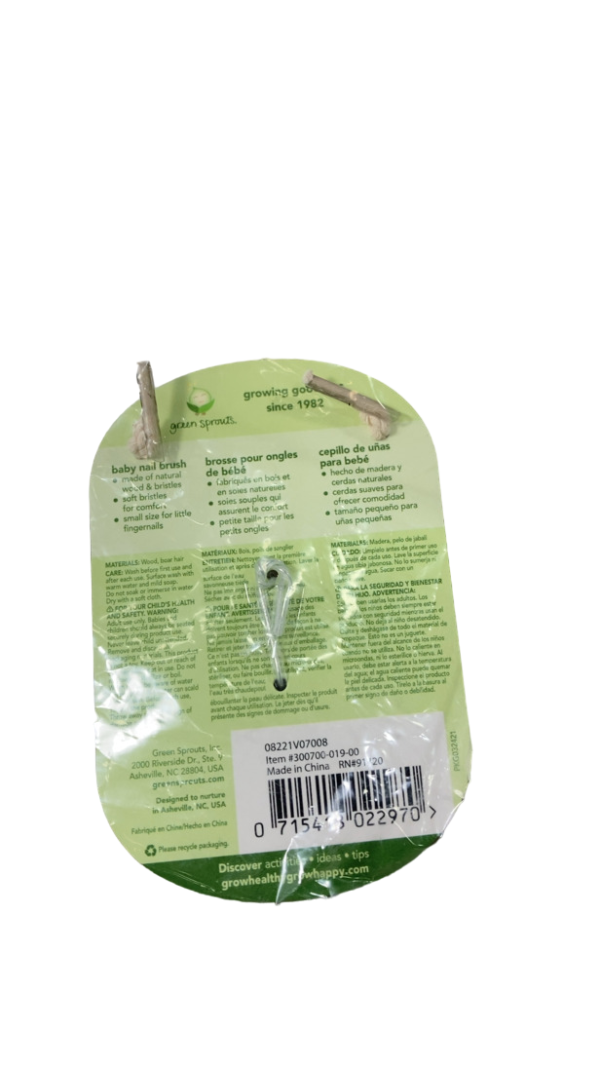 Green Sprouts Baby Nail Brush Sale - Image 2