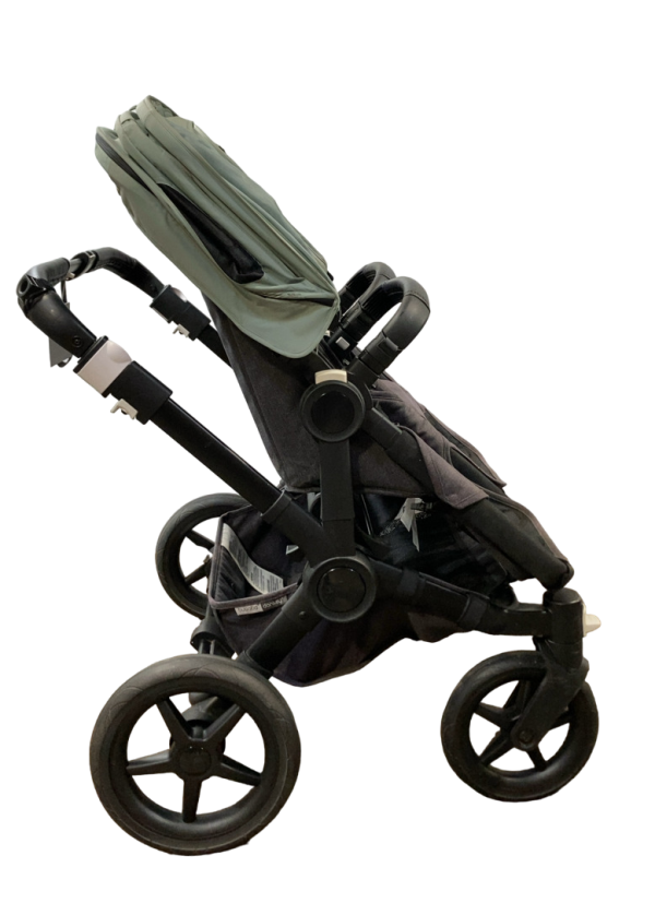 Bugaboo Donkey 3 Duo Stroller, 2020, Black, Forest Green, Grey Melange Online - Image 3