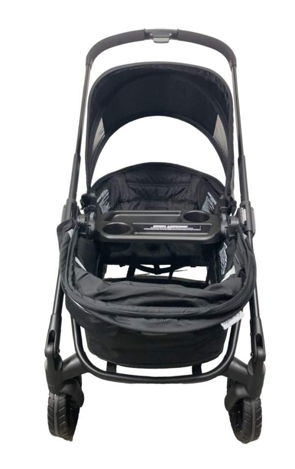 Evenflo Pivot Xplore Dreamz All-Terrain Stroller Wagon with Bassinet Insert, 2023, Jetsetter Black For Sale - Image 5