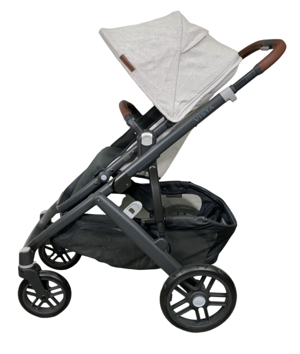 UPPAbaby VISTA V2 Stroller, 2024, Anthony (White & Grey Chenille) For Cheap - Image 3