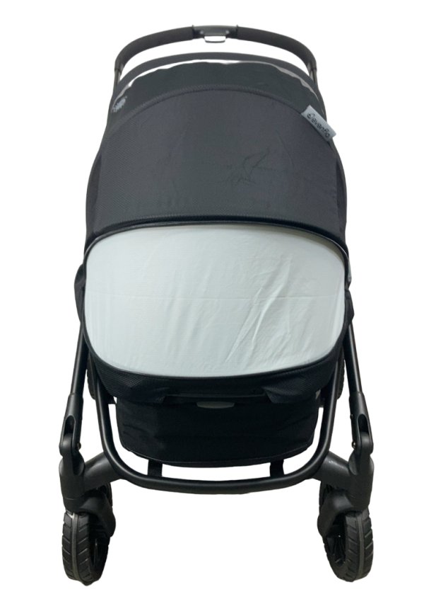 Evenflo Pivot Xplore Dreamz All-Terrain Stroller Wagon with Bassinet Insert, 2023, Jetsetter Black For Sale - Image 4