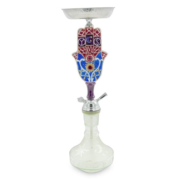 Inhale Khamsa Hand of Fatima Hookah with Case Online now - Image 2